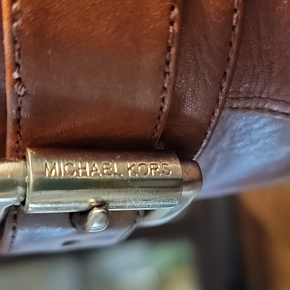 Michael Kors brown leather tall boots sz 7 - Picture 7 of 9